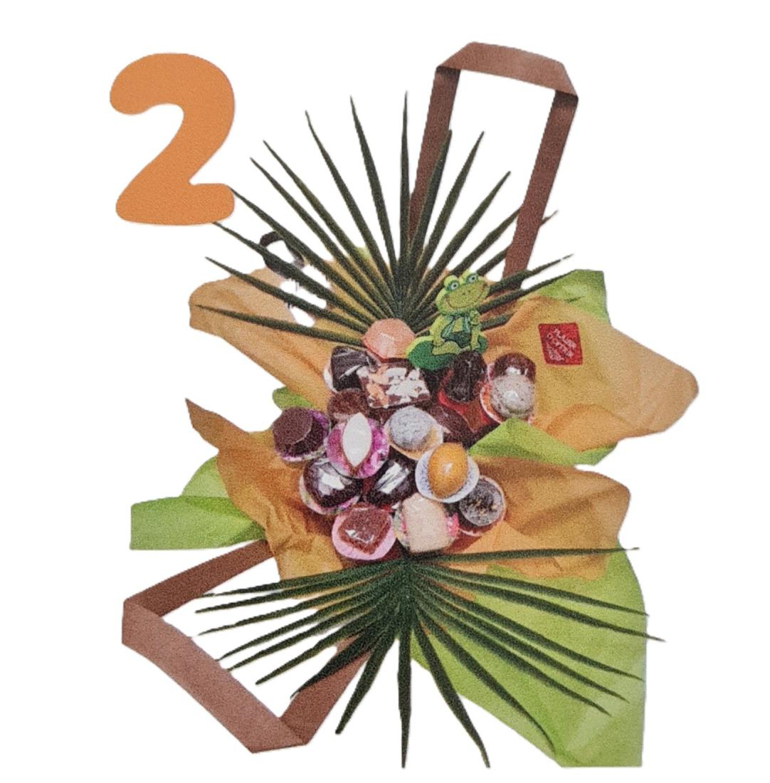 Bouquet chocolats 30 ou 35 tiges test