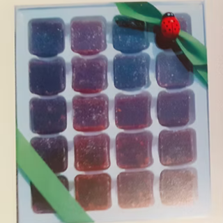 pâte de fruits sélection n°3 (fruits rouges)